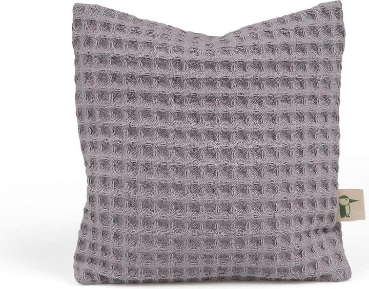Grünspecht Rapssamenkissen Waffelpiqué (13.5 x 13.5 cm)