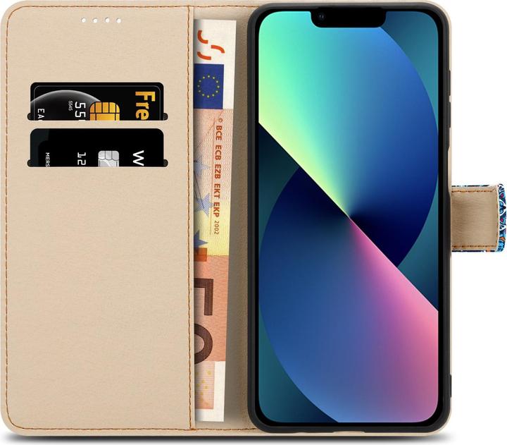 Immagine prodotto Cadorabo Copertina del libro con stampa (Apple iPhone 13 mini)