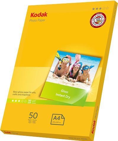 Kodak 5740-513 A4 Glossy Yellow Photo Paper (180 g/m², A4, 50 x)