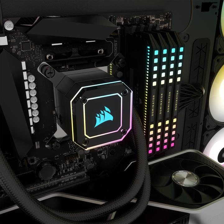 Actual product image Corsair Icue H170i Elite Capellix