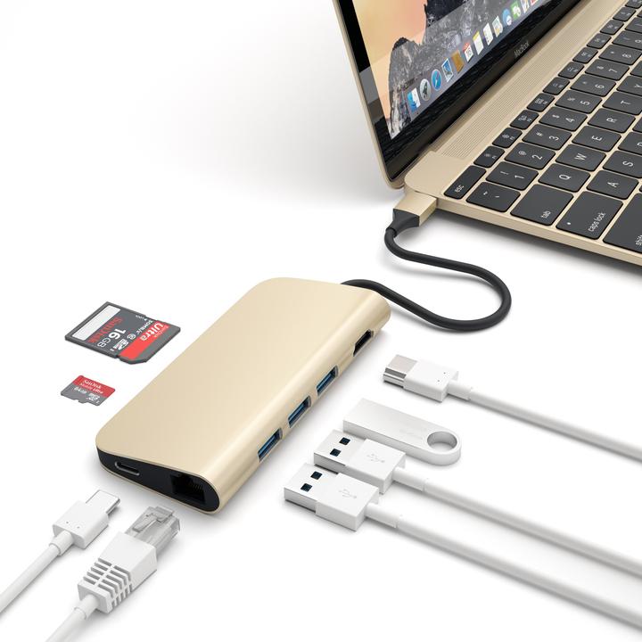 Actual product image Satechi St-Tcmag (USB-C, 8 ports)
