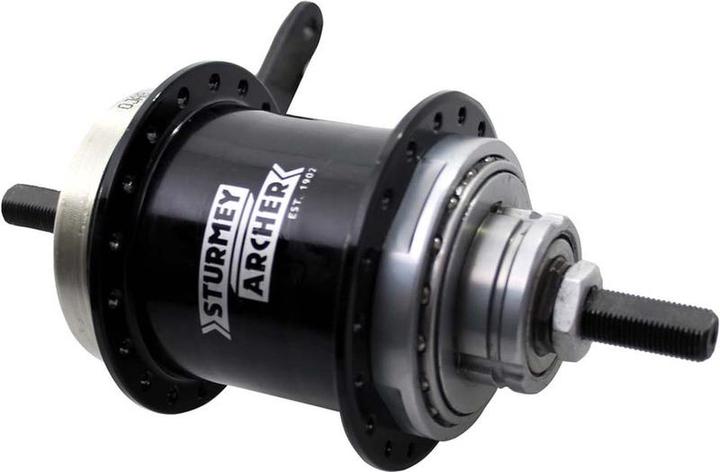 Image du produit Sturmey Archer Duomatic S2C 2 vitesses Alu 36-Gaats 22t Noir