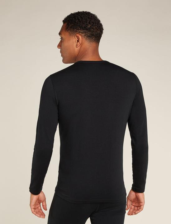 Actual product image Icebreaker Men Merino Blend Core Heavyweight LS Crewe (M)