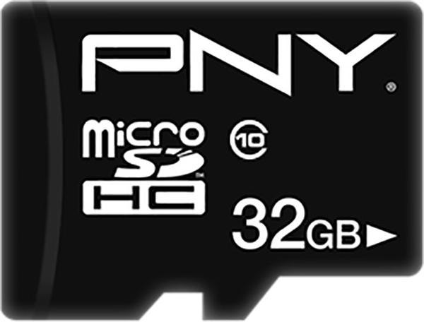 Produktbild PNY Performance Plus inkl. Adapter (32 GB, microSDHC, U1, UHS-I)