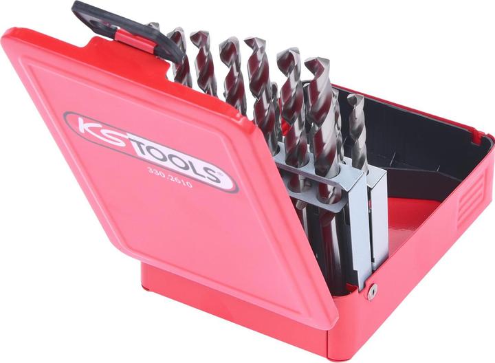 Actual product image KS Tools HSS-G Twist Drill Set (1.0 mm)