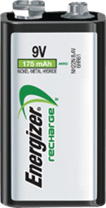 Energizer Recharge Power Plus (1 Stk., 9V Block, 175 mAh)