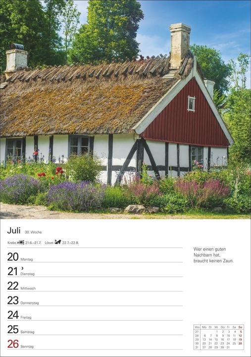 Produktbild Harenberg Auf dem Lande Wochenplaner 2026 - 53 stimmungsvolle Fotografien (Harter Einband, Deutsch)