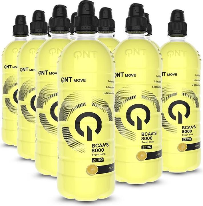 Actual product image QNT BCAA'S 8000 2:1:1 Zero Calorie Lemon (Lemon, 12 x)