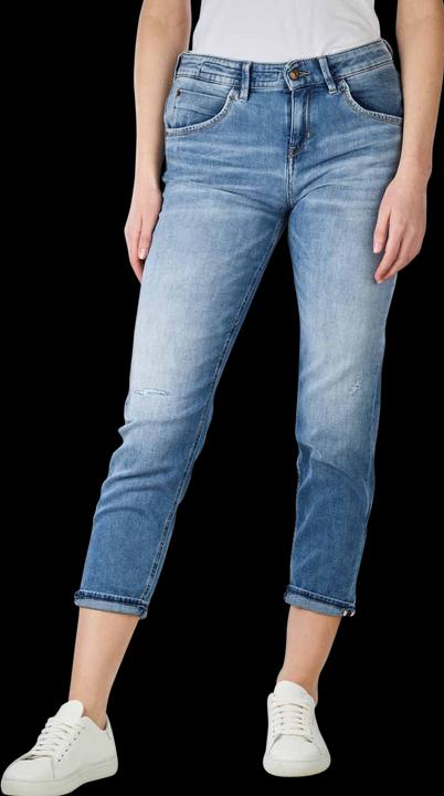 Drykorn Low Waist Like Jeans Relaxed Carrot Fit Blue