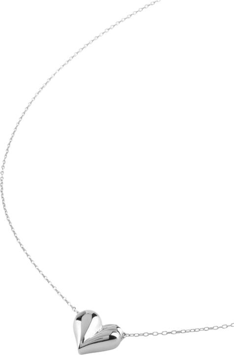 Produktbild Guess 16-18" 13MM FLUID HEART NK Halskette (Sterling Silber)