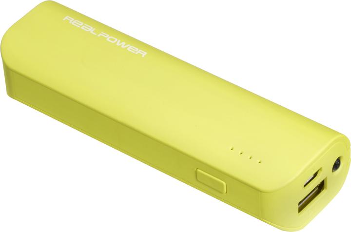 Produktbild RealPower PB2600 (2600 mAh, 18 W, 9.62 Wh)
