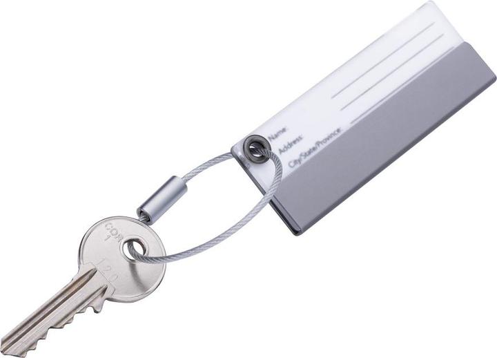 Actual product image Troika ADRESSAT Etiquette de valise, argenté (Locks & Trailers)