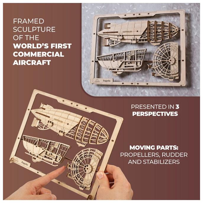 Immagine prodotto Ugears 70208 Puzzle Zeppelin 2.5D