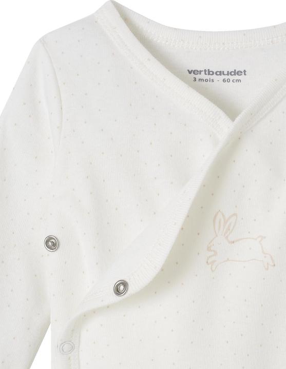 Produktbild Vertbaudet Baby-Set: Strampler, Body & Schmusetuch, Bio-Baumwolle Oeko-Tex (74)