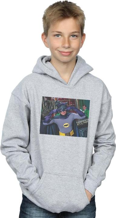Immagine prodotto Felpa con cappuccio Batman Serie TV Batdance Photo pour garçons (140, 146)