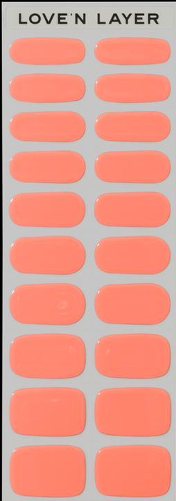 Love'n Layer - Solid Pale Coral (Solid Pale Coral, Gel-Effekt Nagellack)
