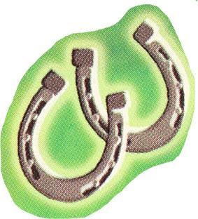 Image du produit Totum Sticker chevaux 10.2x20cm