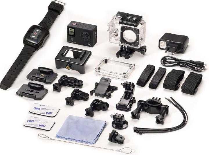 Produktbild Nikkei Extreme X8S - Actioncam met Remote - Inclusief Gratis Oranje EK88 Shirt (UHD, WLAN)