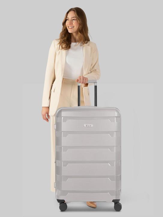 Produktbild D&N South Dakota 4 Rollen Trolley L 76 cm mit Dehnfalte (95 l, XL (ab 115l))