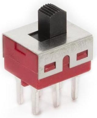 Image du produit Velleman Slide Switch 2P On-On Pcb Mounting