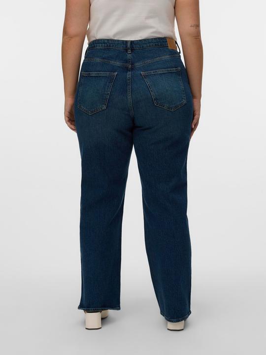 Actual product image Vero Moda VMCTESSA Hohe Taille Weiter Beinschnitt Jeans Weit geschnitten (W52/L32)