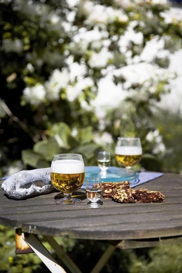 Actual product image Holmegaard Det danske glass Beer Glass clear 44 cl (1 l, 1 x)
