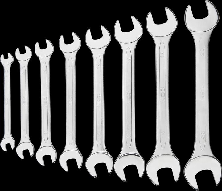 Actual product image Neo Flat spanner on both sides 6-32 mm 12 pcs.
