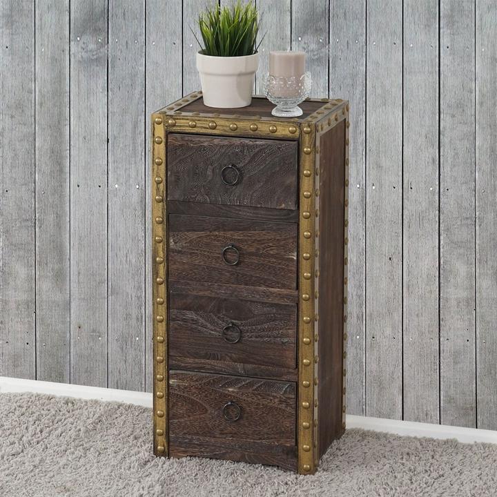 Actual product image JOHN316 Kommode (33 x 26 x 70 cm)