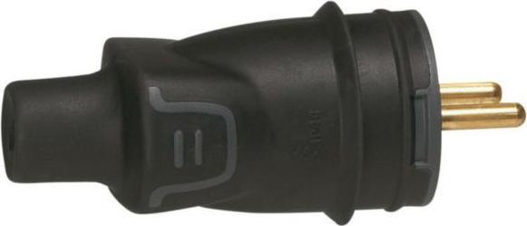 Image du produit NoName Fiche borne à vis Legrand 2P+T 16A IK08 IP44 (Noir)