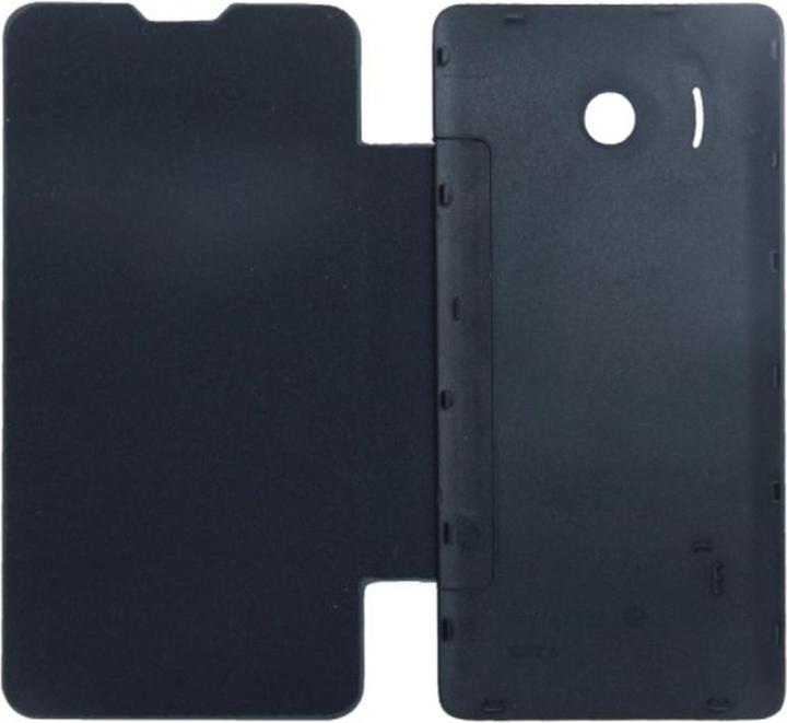 Produktbild König Design Handyhülle Flip Quer für Handy Huawei Ascend Y300 dunkelblau (Huawei Ascend Y300)