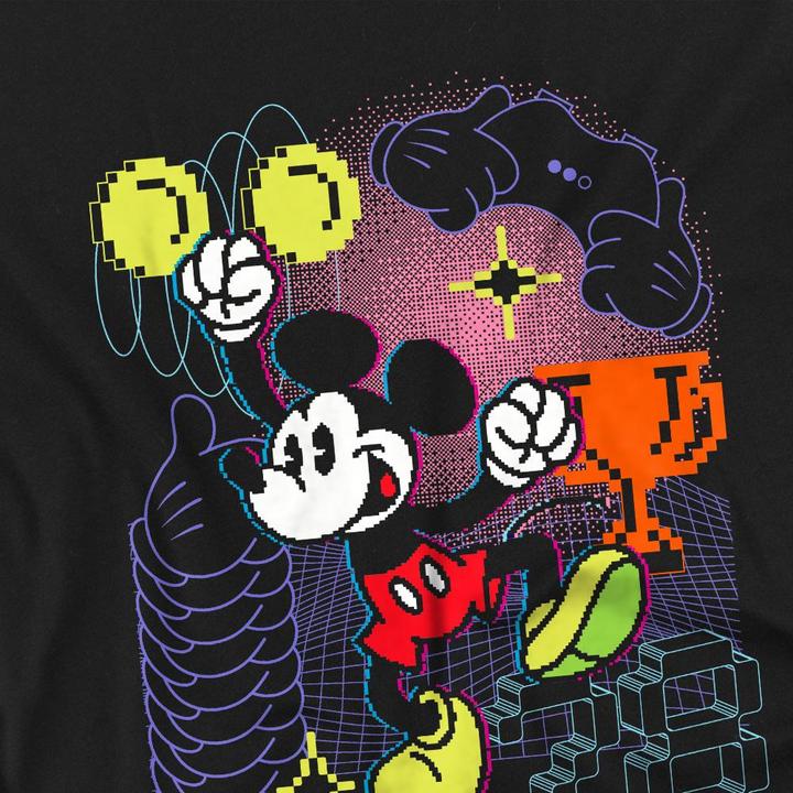 Immagine prodotto Mickey Mouse Maglietta Pixel Bambini (128)