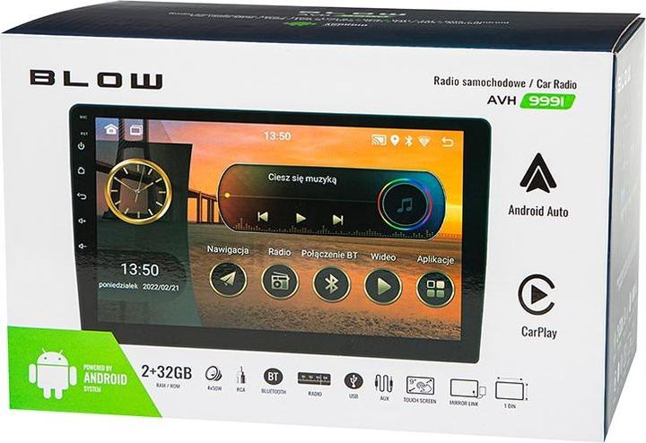 Image du produit Blow AVH-9991 (Voiture Android, Apple Carplay)