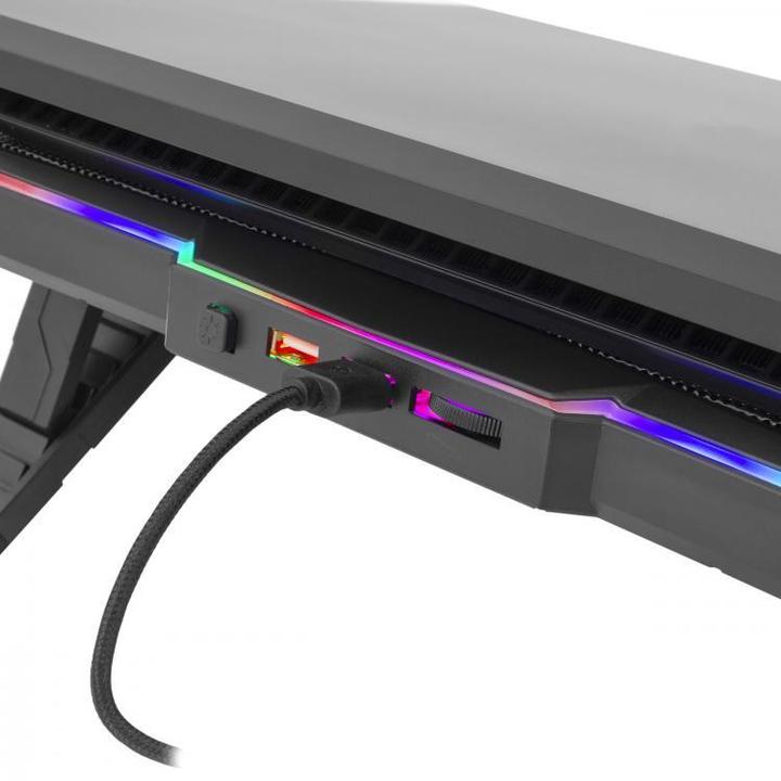 Immagine prodotto White Shark Supporto di raffreddamento per laptop Glacier, fino a 17,3", 1 ventola silenziosa
