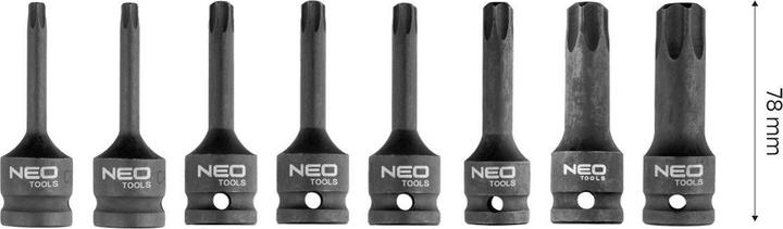 Actual product image Neo Set of 8 Torx caps