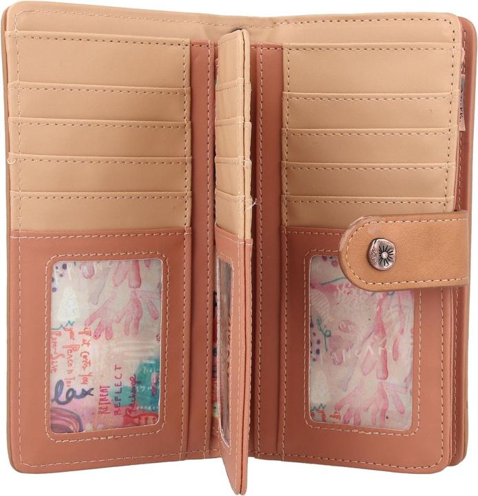 Actual product image Anekke Mediterranean Coral wallet 18.5 cm