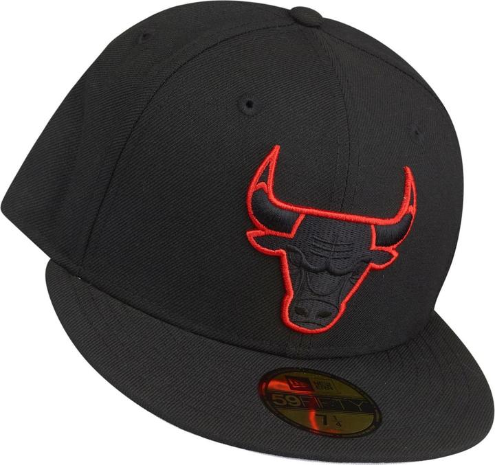 Actual product image New Era 59Fifty Fitted Cap - OUTLINE Chicago Bulls noir (7 1/2)