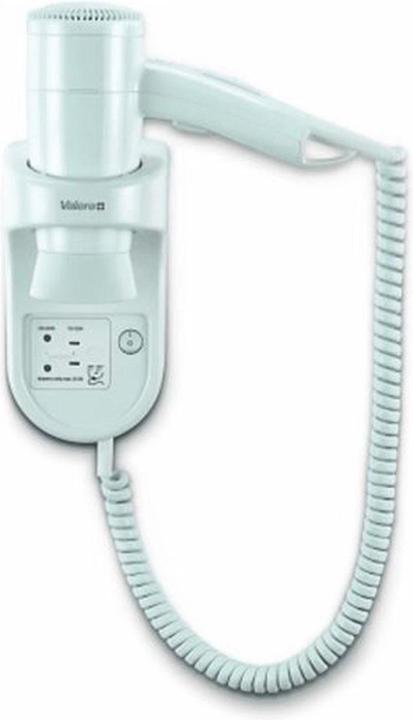 Produktbild Valera PREMIUM SMART 533.05/032.05 - Hotelfhn met scheerstopcontact - Wandmodel - 1200W - Swiss made - wit