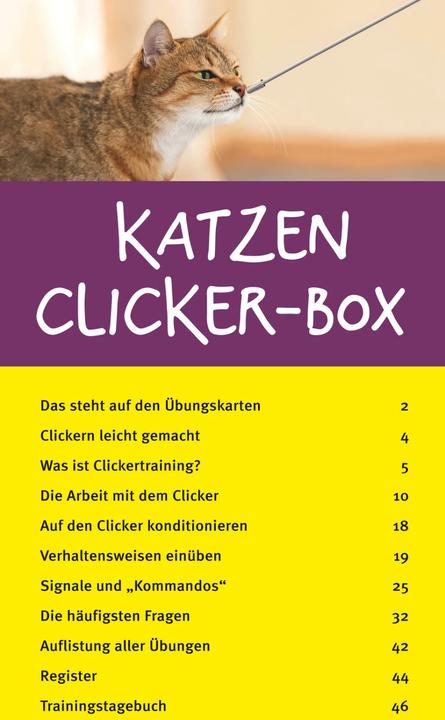 Produktbild Katzen-Clicker-Box (Deutsch, Birgit Rödder, 2013)