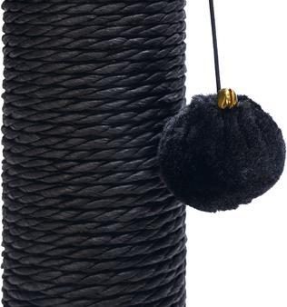 Actual product image Beeztees Serpa scratching post (60 cm, Black)