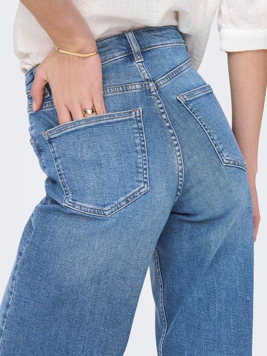 Immagine prodotto Only ONLJUDITH Hohe Taille Weiter Beinschnitt Jeans Jeans mit weitem Bein (W31/L30)