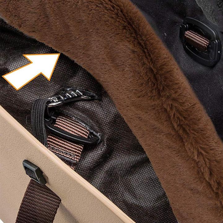 Actual product image Ferplast With-me Winter - Dog Carrier (Dog, Breathable, Washable)