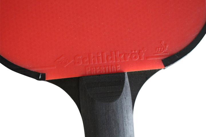 Produktbild Donic Schildkröt SCHILDKRÖT Tischtennisschläger "Protection Line S400" Lernschläger, Farbe: schwarz/rot, Jade Bela...