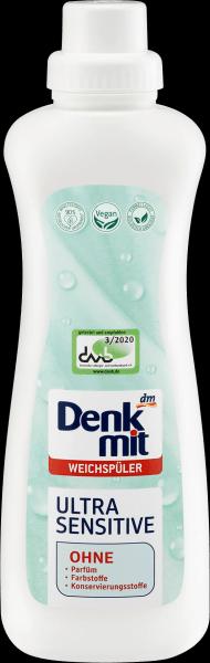 Actual product image dm Denkmit Fabric softener Ultra Sensitive (40 Washing cycles)