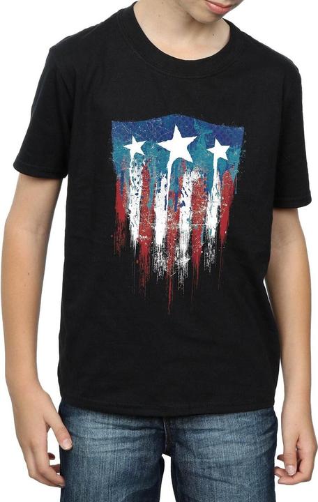 Produktbild Captain America Flag Shield TShirt Jungen (128)