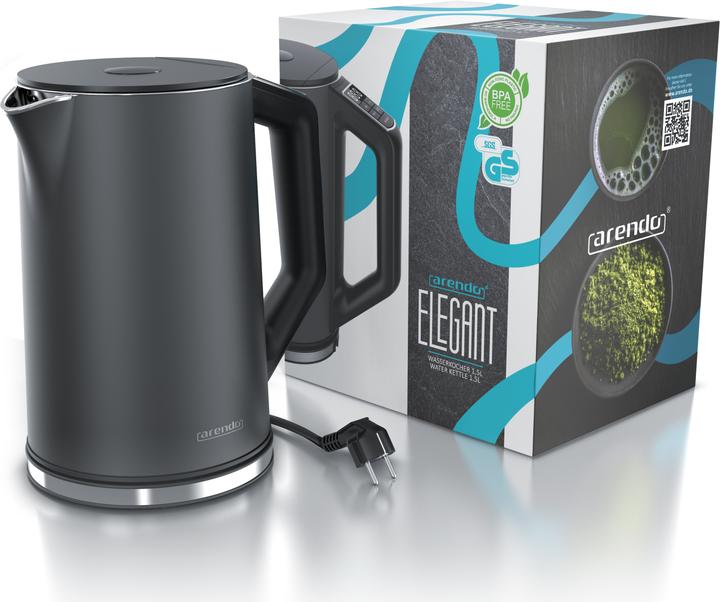 Produktbild Arendo Wasserkocher mit Temperatureinstellung (1.50 l)