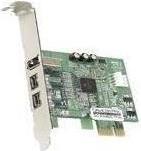Actual product image Dawicontrol DC-FW800 FireWire PCIe host adapter