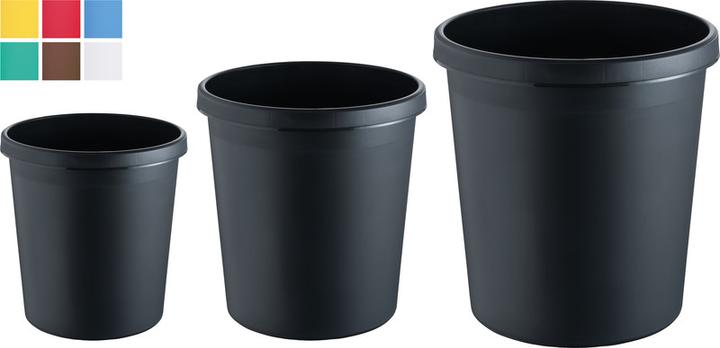 Produktbild Helit Papierkorb 18l gelb (18 l)