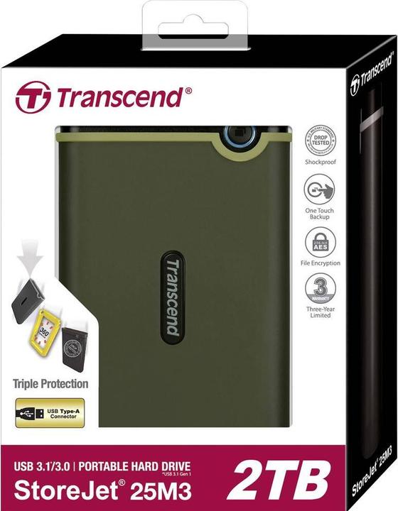 Produktbild Transcend StoreJet 25M3G (2 TB)