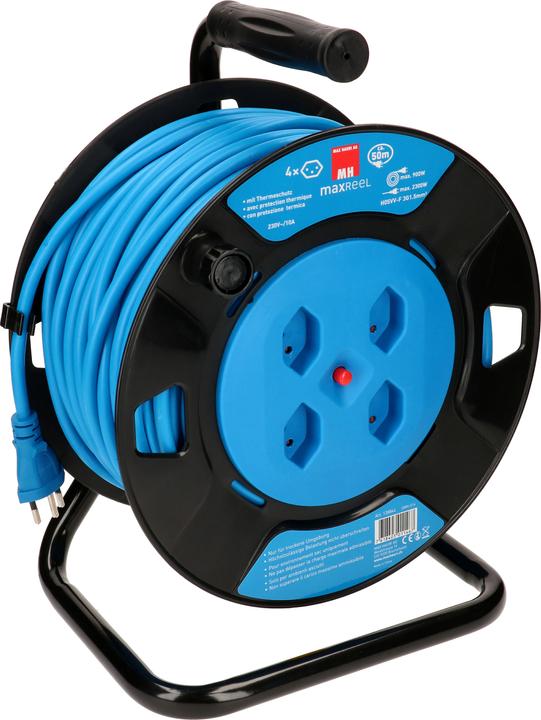 Max Hauri maxReeL 4x type 13, H05VV-F3G1.5 (50 m, 1.50 mm²² mm)