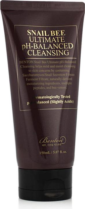 Produktbild Benton Snail bee ultimate ph-balanced cleansing (Schaum, 150 ml)